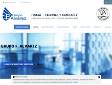Tablet Screenshot of falvarez.com